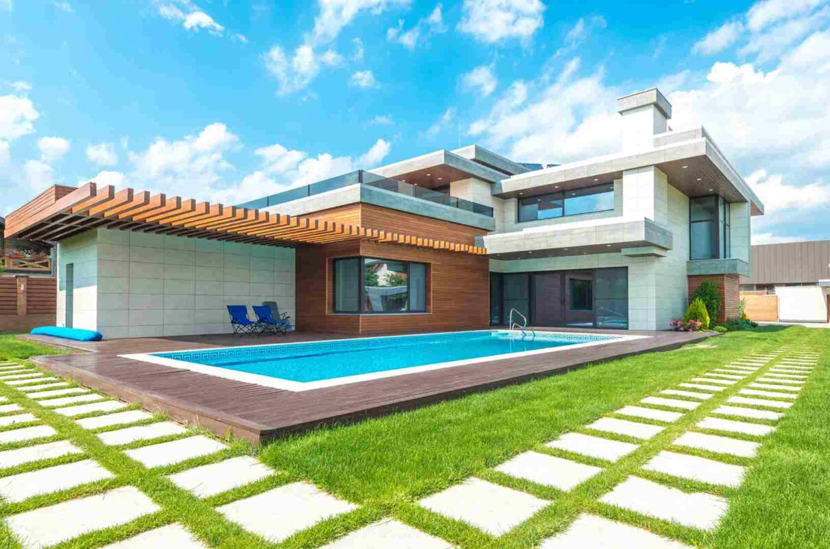 Pasto sintético para piscinasv